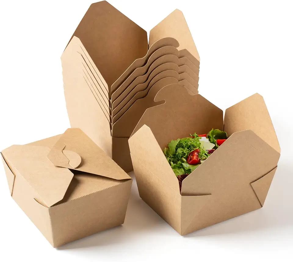 PakTalk 50 Pack Paper To Go Containers
