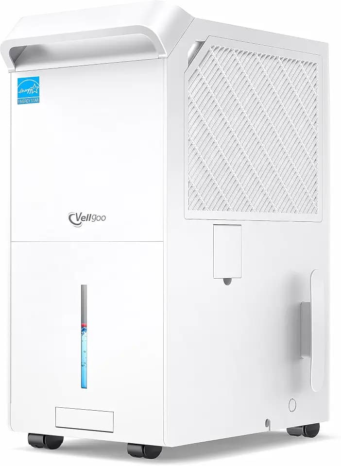 Dehumidifier for Basement, Home and Garage, Max 140 Pint/Day 6,000 Sq.Ft