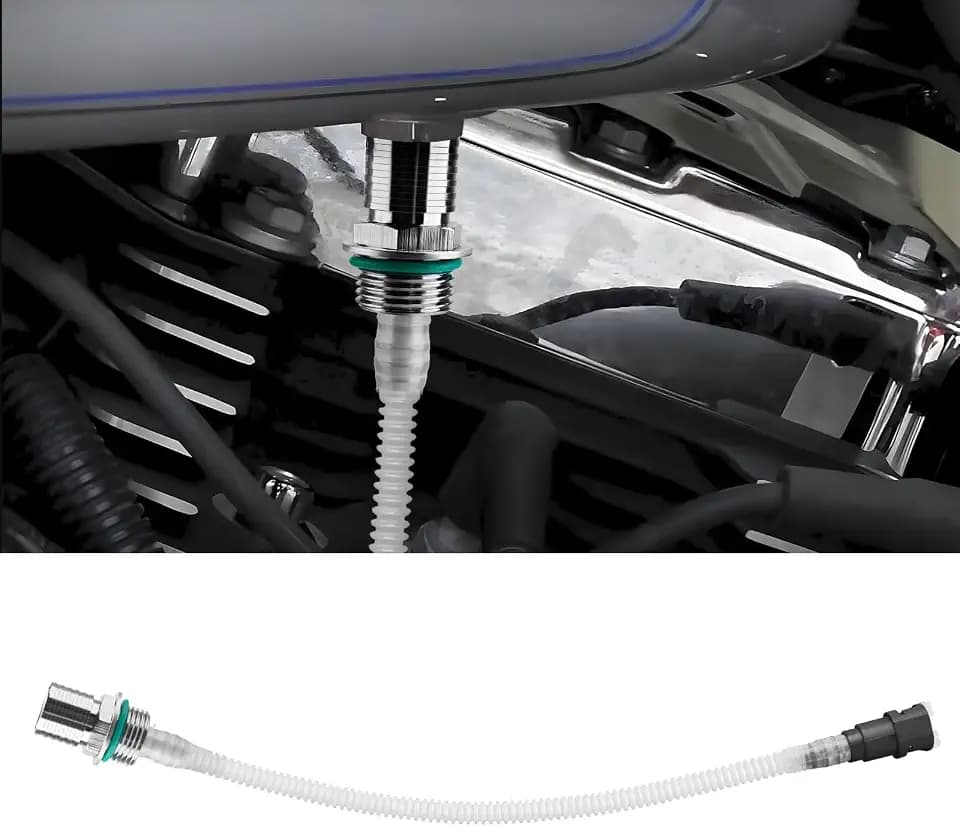 JERBOR EFI Fuel Check Valve Part for 2014-2021 Harley Davidson CVO Ultra Limited 2008-2021Harley Road Glide Road King Street Glide Electra Glide, Durable Gas Tank Fuel Line Hose for Ultra Limited Low