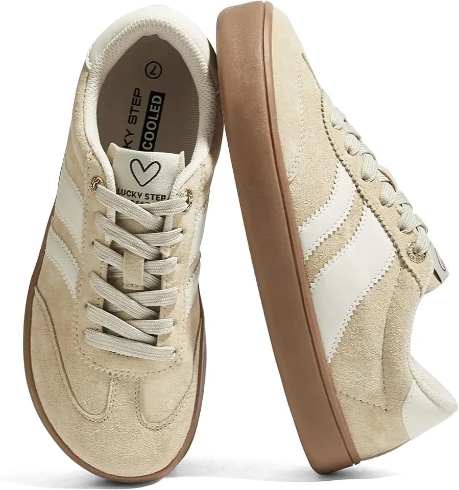 LUCKY STEP Barefoot Shoes for Women Wide Toe Box