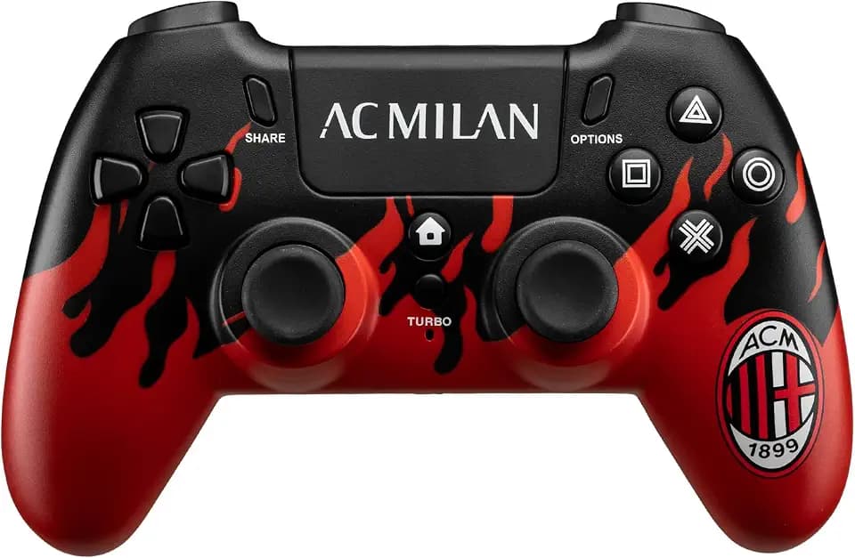 Gamepad Qubick Ac Milan Flames Wireless