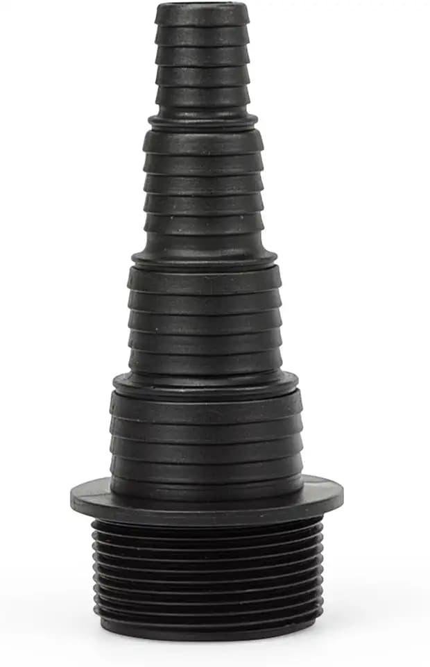Aquascape Pond Pump Multi-Hose Adapter, 1-1/2-Inch MPT to 3/4–1-1/2-Inch Barb, 88022
