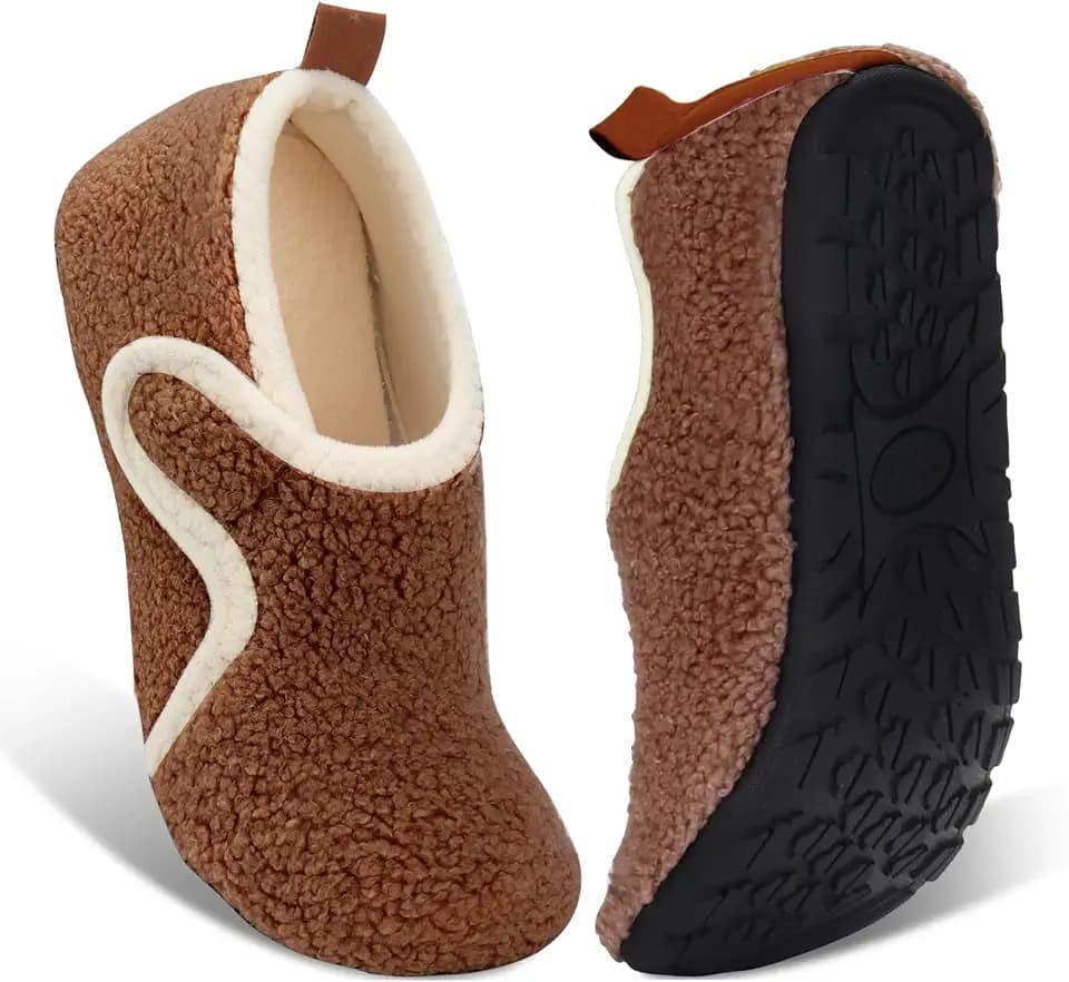 Ibeauti Women Mens House Slippers Barefoot House Shoes Non Slip
