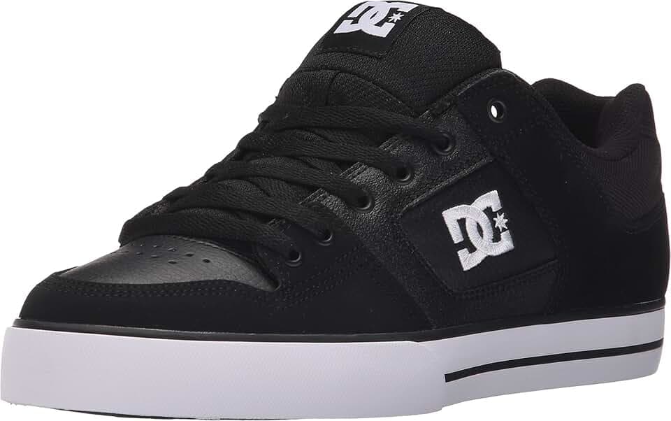 DC Mens Pureskateshoe Skateboarding Shoes