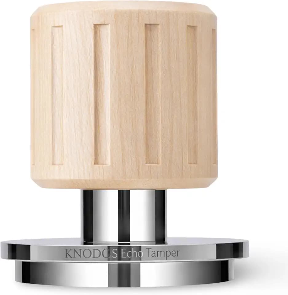 58.5mm Espresso Tamper with Maple Handle – Click Feedback