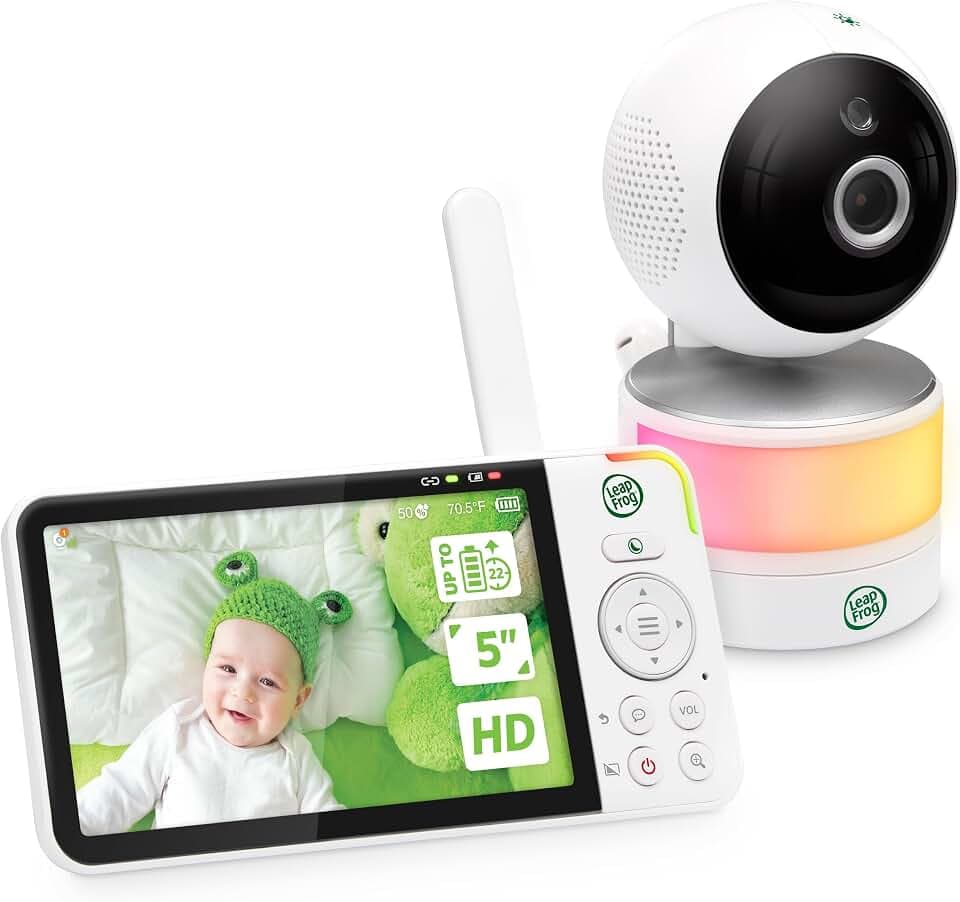 LeapFrog LF915HD Baby Monitor, 5" 720p Screen