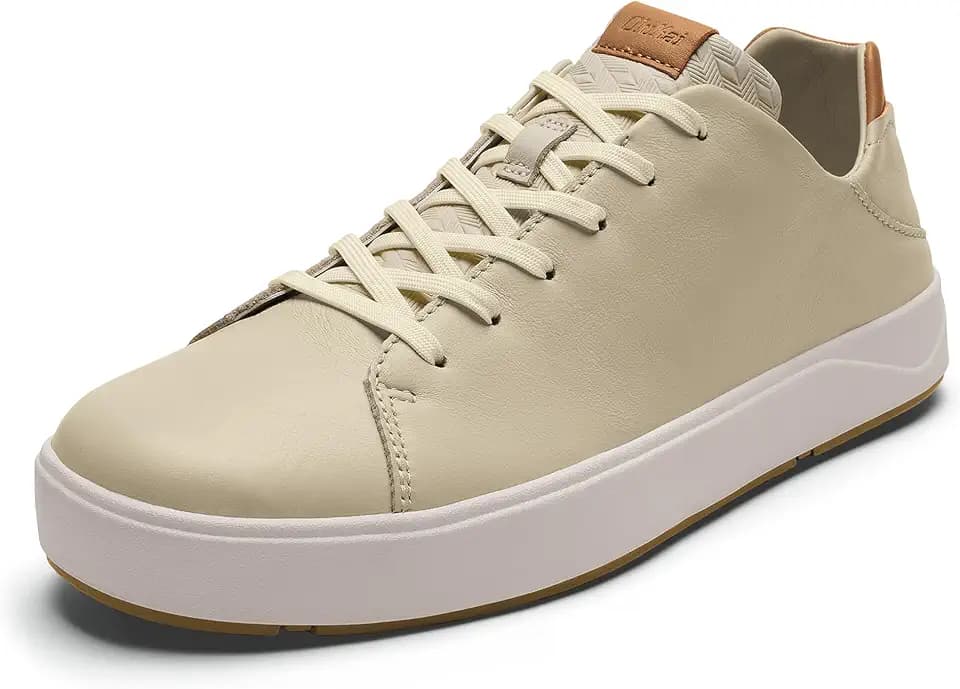 OluKai Lae'ahi Li 'ILI Men's Waterproof Leather Dress Sneaker