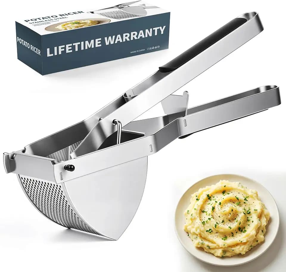 SPEENSUN Potato Ricer, 22oz Large Capacity, Heavy Duty Stainless Steel