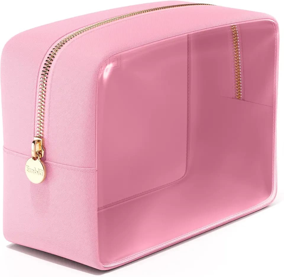 Makeup Bag for Women, Travel Cosmetic Organizer, Waterproof Toiletry Pouch