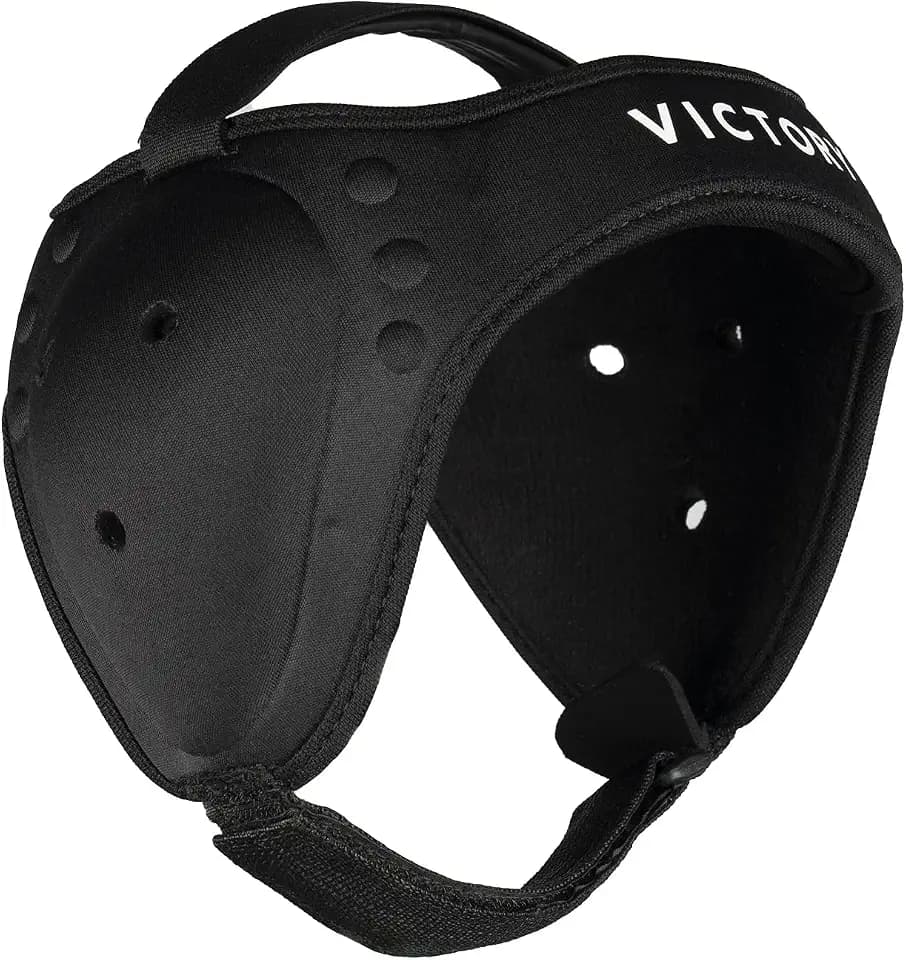 Wrestling BJJ Grappling Headgear - Adjustable Ear Guard - Ultra Soft Ear & Head Guard - Adult & Youth