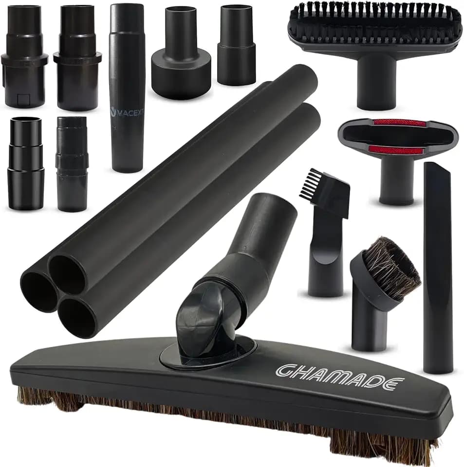 Universal Vacuum Attachments Hardfloor Brush and Replacement Accessories