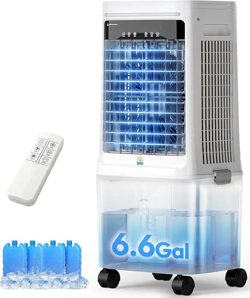 3-in-1 Portable Evaporative Air Cooler, Swamp Cooler air conditioner