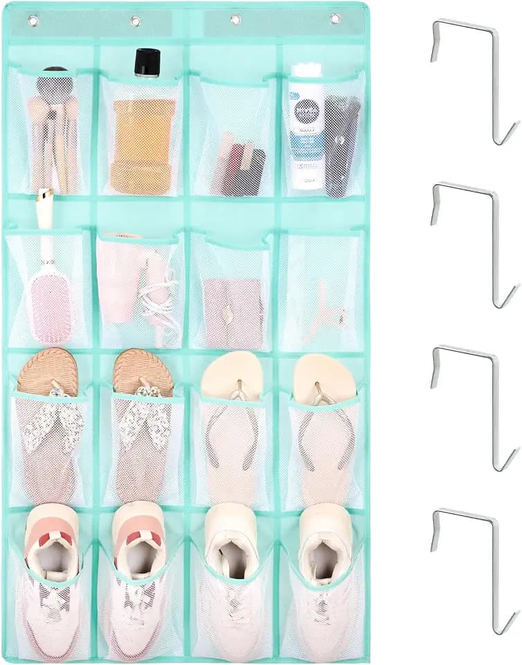 F-color Over the Door Organizer for Cruise - 16-Pocket Hanging Organizer