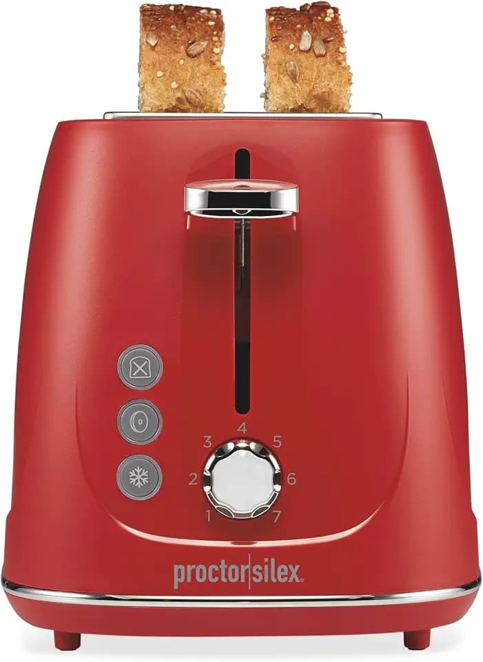 Proctor Silex 2 Slice Toaster With Bagel, Defrost & Cancel Buttons
