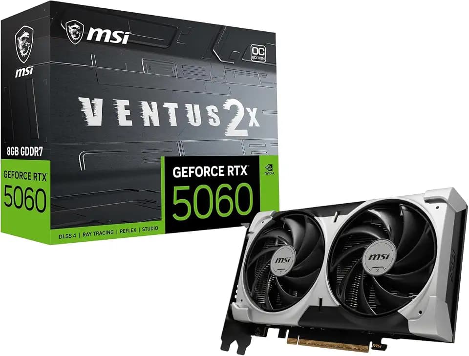 MSI RTX5060 Ventus 2X OC V1 8GB GDDR7 HDMI 3xDP