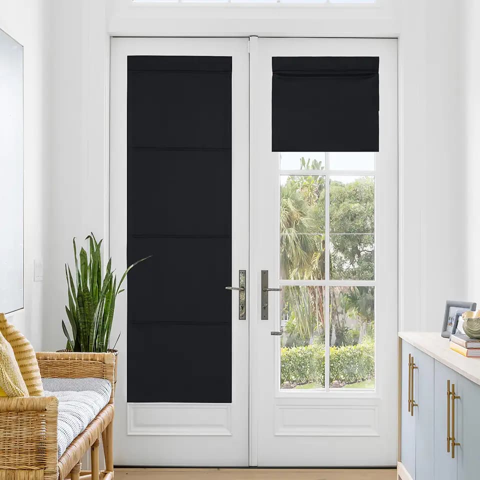 NICETOWN Blackout Blinds for Windows Cordless Temporary Shades Blinds