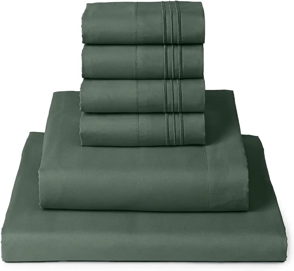 Mellanni Queen Sheet Set - 6-Piece Iconic Collection Bedding