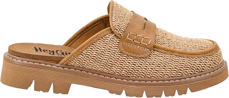 Corkys Footwear Hey Girl Womens Am I Right Mule – Featuring a 1.5 Inch Heel, EVA Cushioned Insole, Stitched Detailing, and Lug Outsole for All-Day Comfort