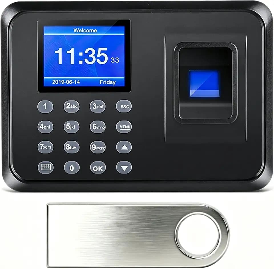 Time Clocks for Employees Small Business, Fingerprint Time Clock