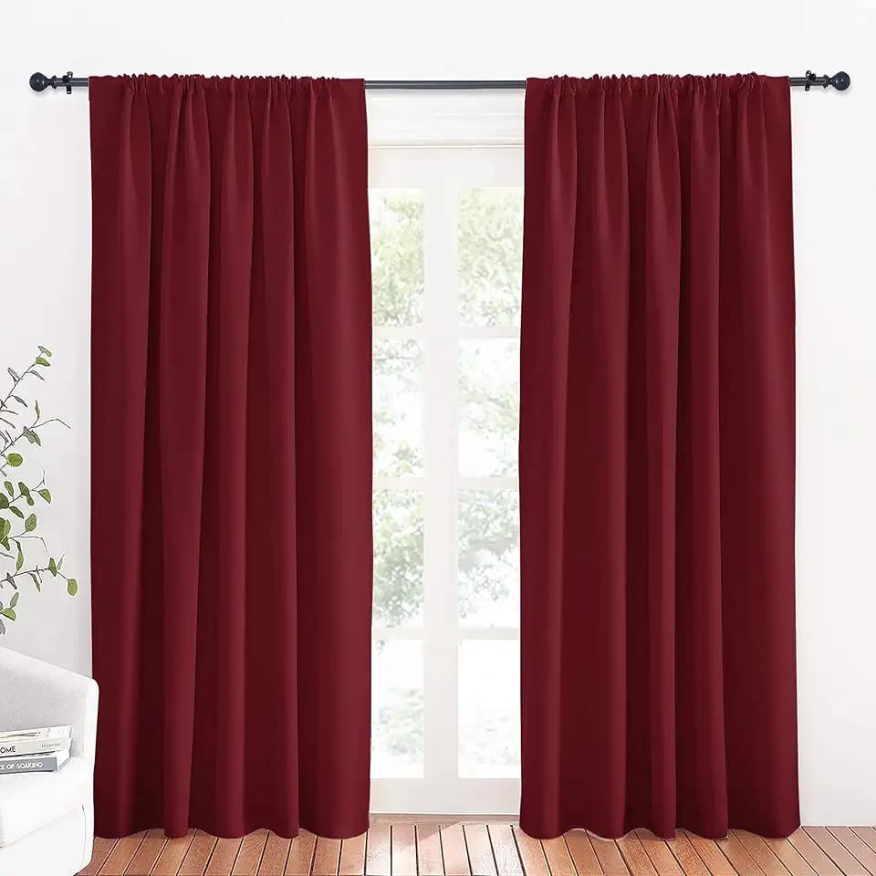 RYB HOME Large Blackout Curtains for Bedroom Living Room 84 inches Long