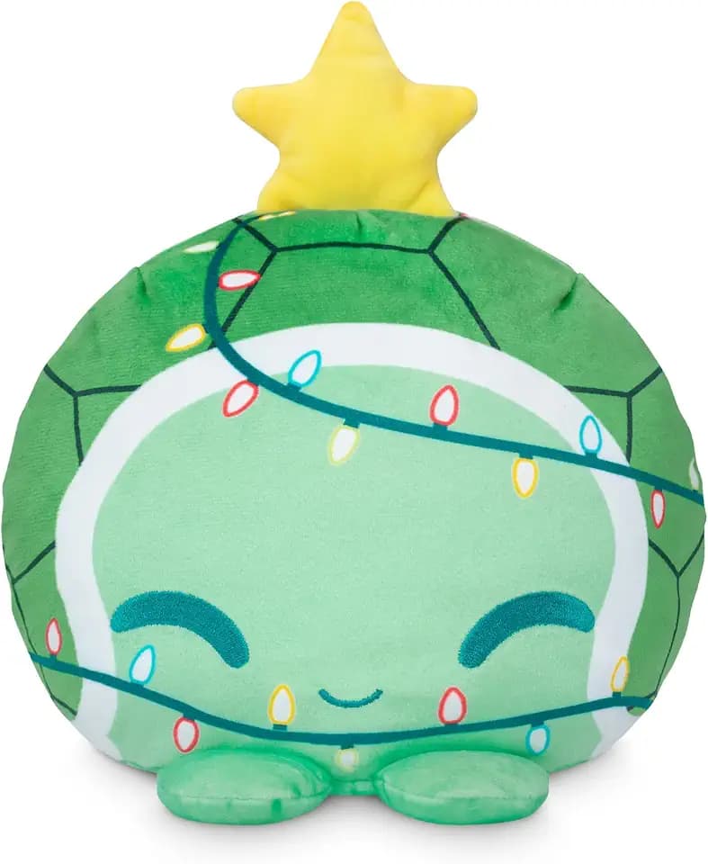 TeeTurtle Reversible Holiday Turtle 6 Inch Plushie