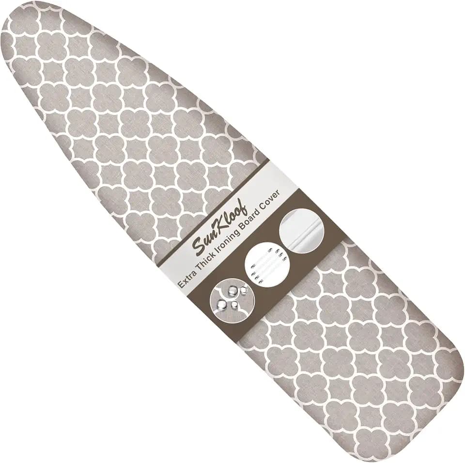 Ironing Board Cover and Pad Extra Thick Natural Cotton