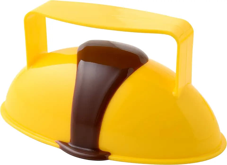 Ernest A-77379 Rice Mold, Supervised by a Well-established Western Restaurant Kichikichi, Small (4.2 oz (120 g) of Rice, Dishwasher Safe (Cute Omb Cup Small), Popular Brand of Major Restaurants Brown,