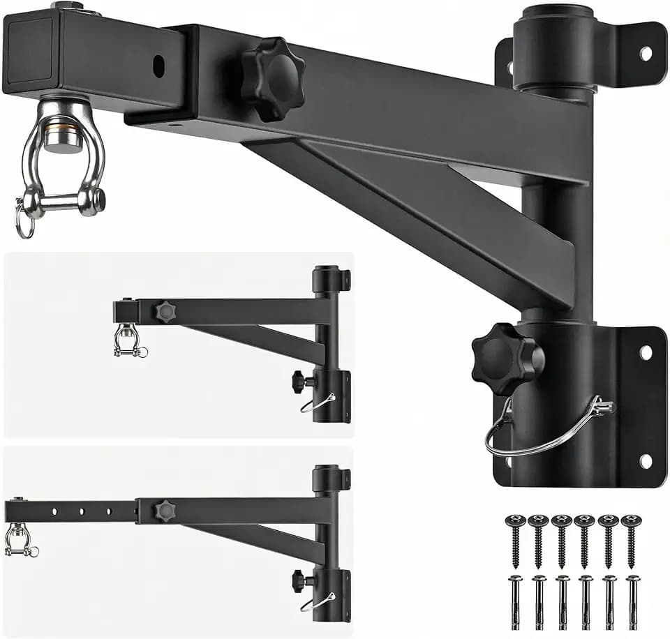 Kipika Heavy Bag Hanger Wall Mount Punching, Heavy Duty Boxing Bag Bracket for Home Gym Indoor Training, Adjustable & Rotatable Punching Bag Bracket for Boxing, Muay Thai