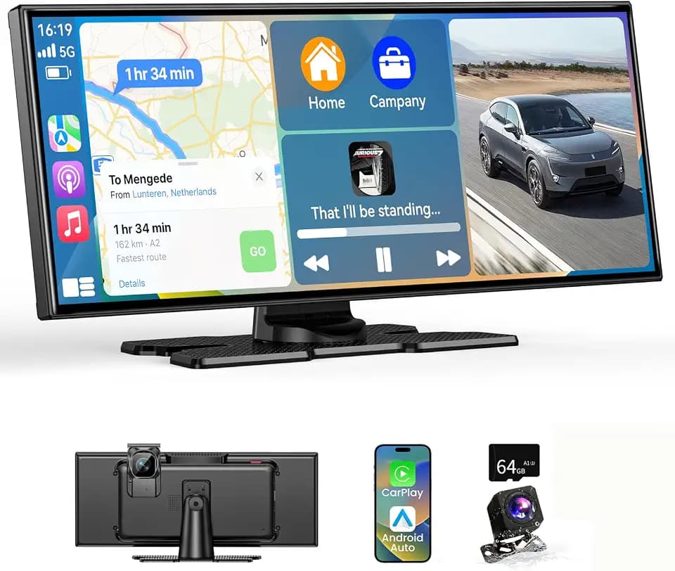 11.5 Zoll CarPlay Display für Apple CarPlay & Android Auto Car Play
