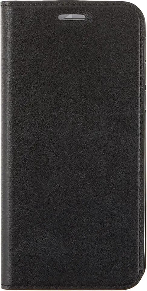 emporia LTB-NAP-S5-B Handyhülle für das SMART.5 – Hochwertiges Book Cover Case, Smartphonehülle in Lederoptik, Robustes und brechsicheres TPU-Innenleben, Inkl. Kartenfächer, Schwarz
