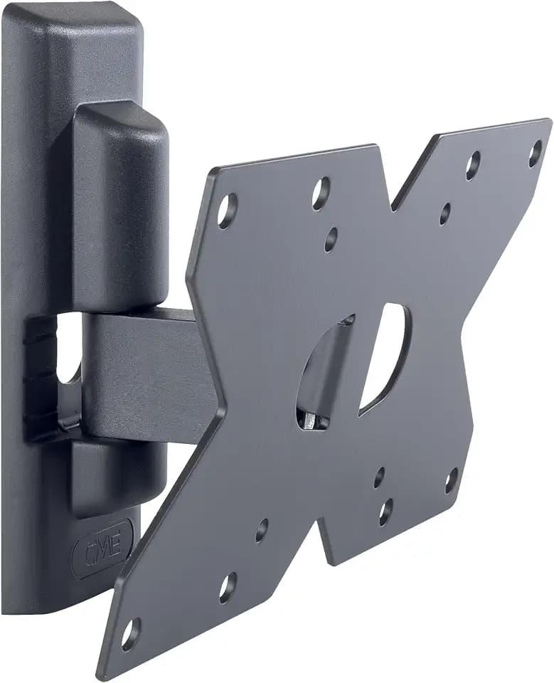 Meliconi CME ETR120, TV-Wandhalterung, Neigbare TV-Halterung, Flachbildschirmhalterung von 14" bis 32", VESA 75-100-200x100, Belastbarkeit 20 Kg, Made in Italy, Schwarz