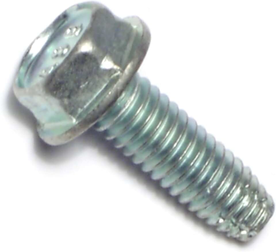Hard-to-Find Fastener 014973264437 Type"F" Hex Head Sheet Metal Screws, 5/16-18 x 3/4, Piece-10, zinc