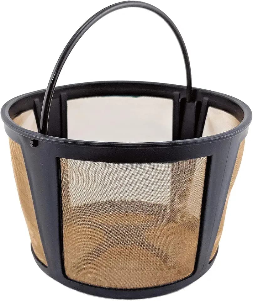 NRP Tall 14-cup Screen Basket Permanent Coffee Filter Replacement for KRUPS Coffeemaker EC422, 321-324 | Also fit other Drip Coffeemaker with Large Brew Section
