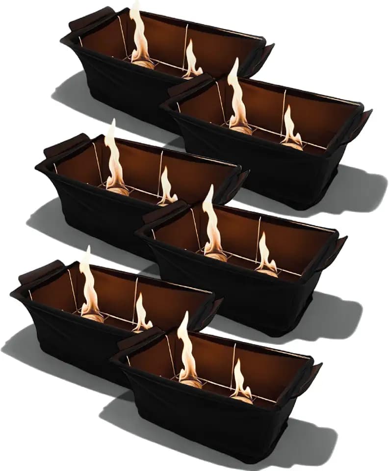 Alpha Living Chafer Wind Guard 6-Pack – Wind Blocker for 20 x 12 x 6.5In Disposable Chafing Dish Rack – Durable Fabric Dish Racks Windcover – Reusable and Easy Fit Catering Supplies Buffet Display