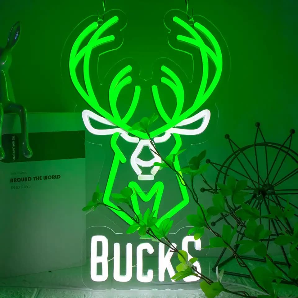 Basketball Neon Sign, LED Neon Lamp for Wall Decor, Sport Themed Light for Bedroom, Bar, Gym, Ideal Present for Teen Boys and Basketball Enthusiasts