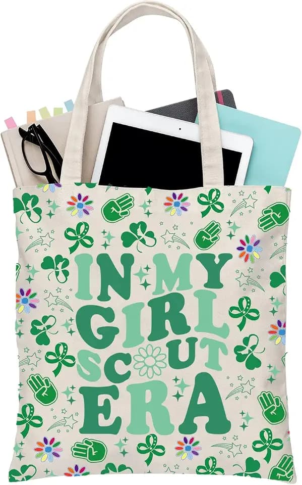 BDPWSS Girl Scout Tote Bag - Leader Gift for Scout Era, Troop Leader