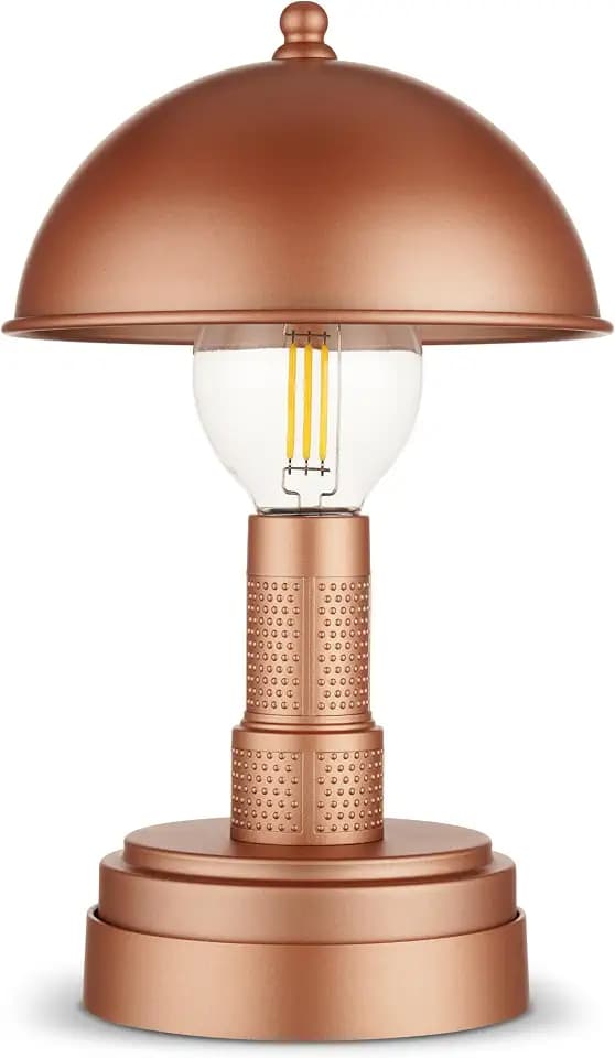 REV Kabellose Tischlampe CLASSIC, dimmbar, 65 Lumen, warmweiß, kupfer