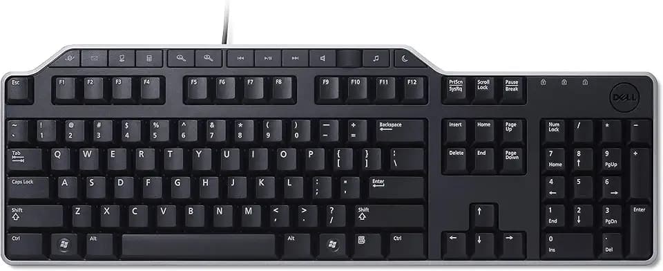 Dell KB-522, Wired, Business Multimedia Tastatur, German (QWERTZ), schwarz