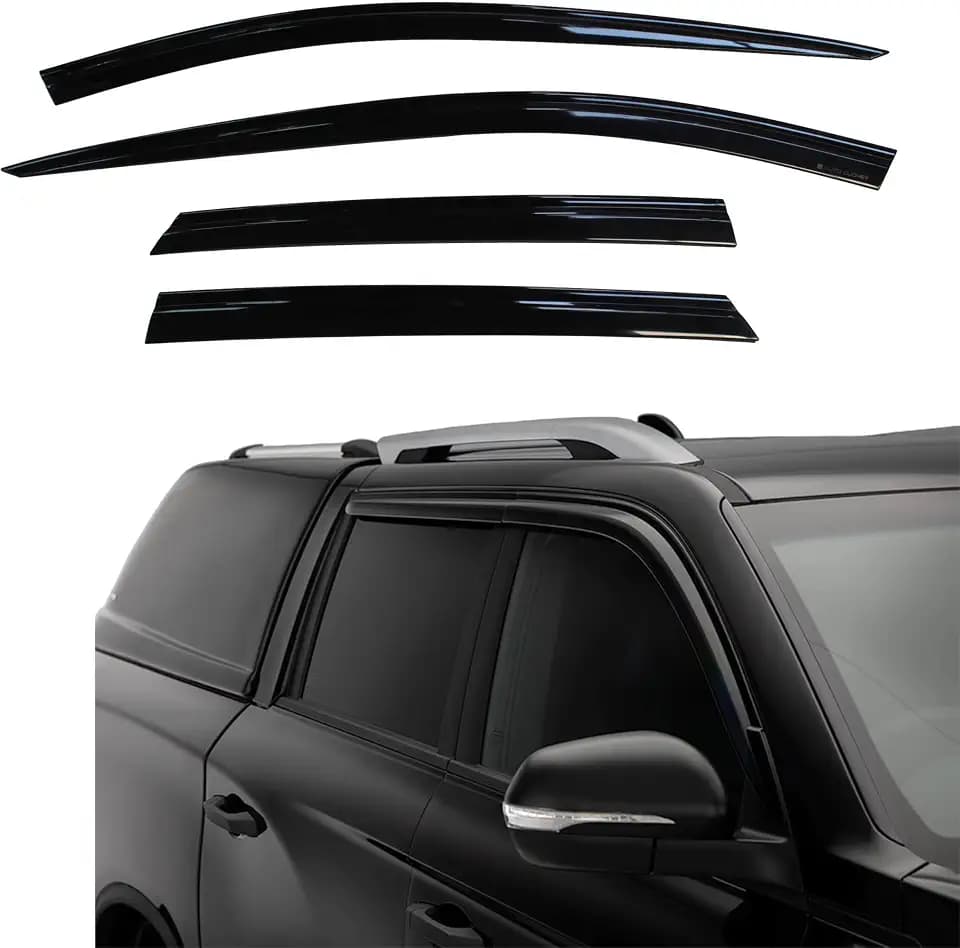 AUTO CLOVER Windabweiser Set für Ssangyong KGM Musso 2019-2026 (4 Stück)