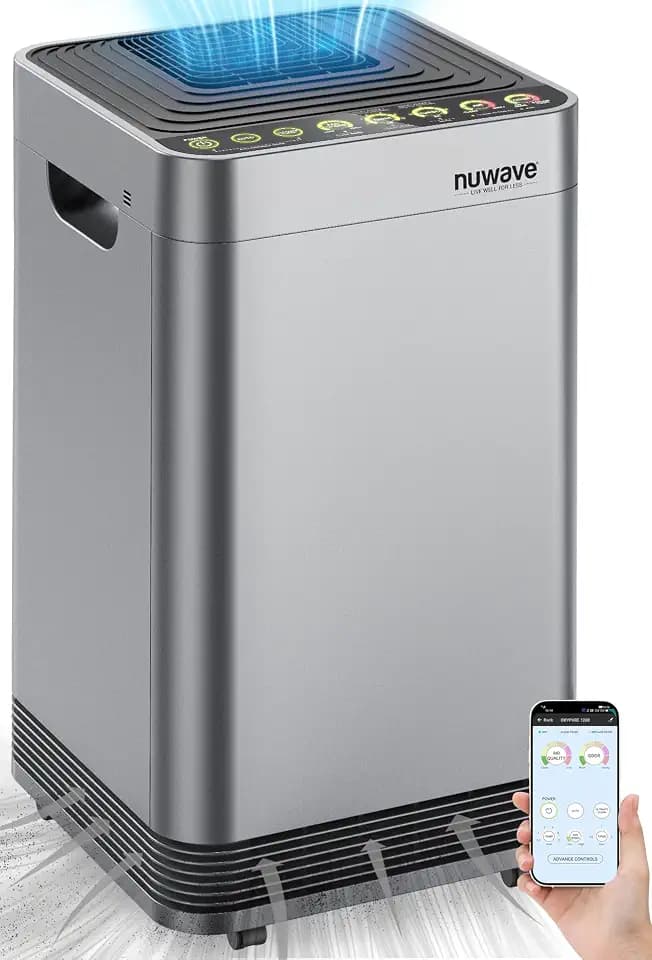 Nuwave OxyPure Zero Plus Air Purifier, Covers up to 3210ft² Large Room