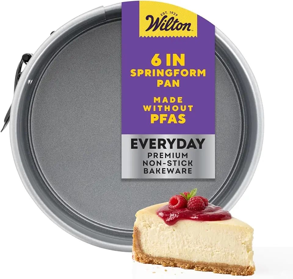Wilton Everyday Non-Stick Springform Pan, Made Without PFAS, 6 in.