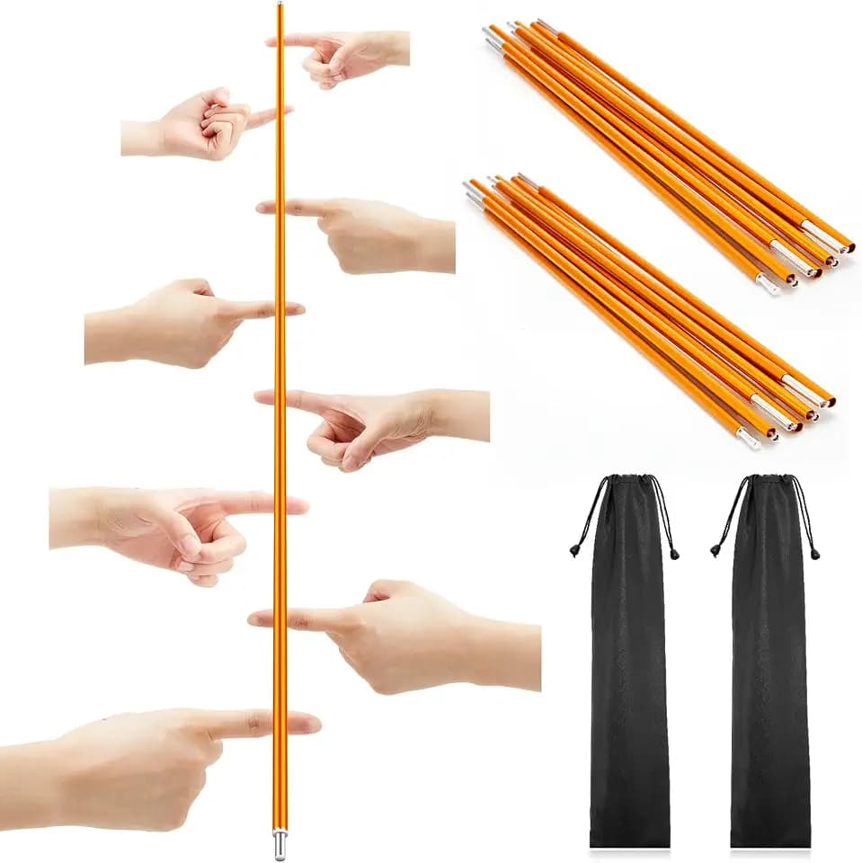 WinnerWhy 2 Pcs Helium Stick Game Team Building Game for Work, 11.8ft