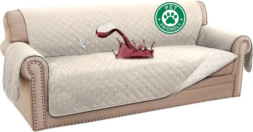 Turquoize 100% Waterproof Sofa Covers Couch Cover for Dogs, Sofa 70"