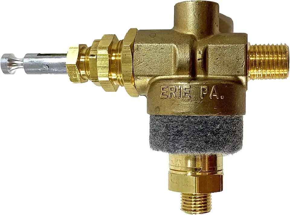 Conrader Piloted Unloader Valve for Gas Compressors with Manual Hand Unloader (140-175 PSI)