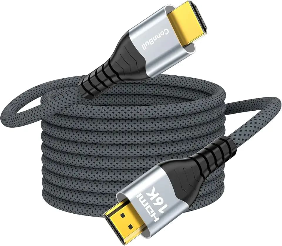 HDMI 2.2 Kabel 96Gbps 5m, 8K/16K Ultra-High-Speed, HDMI 2.1 kompatibel