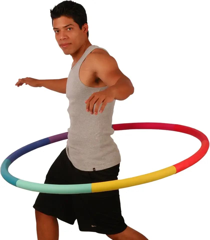 Sports Hoop Weighted Hula Hoop, Trim Hoop 3lb, 4lb, 40" Wide, Lose BellyFat