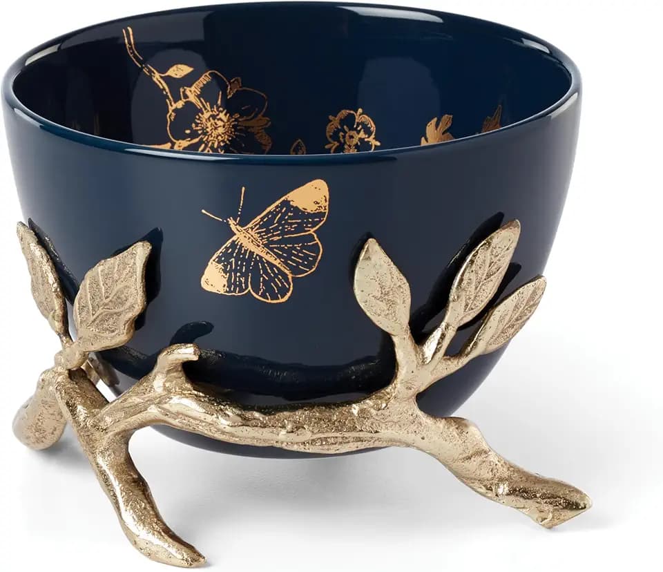 Lenox Sprig and Vine Aluminum Decorative Bowl, 2-Piece