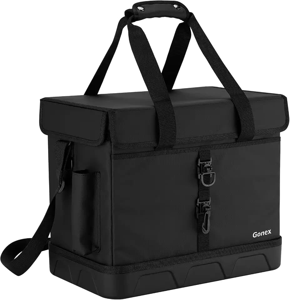 Gonex Camping Storage Bag 36L Collapsible Tote with Waterproof Bottom