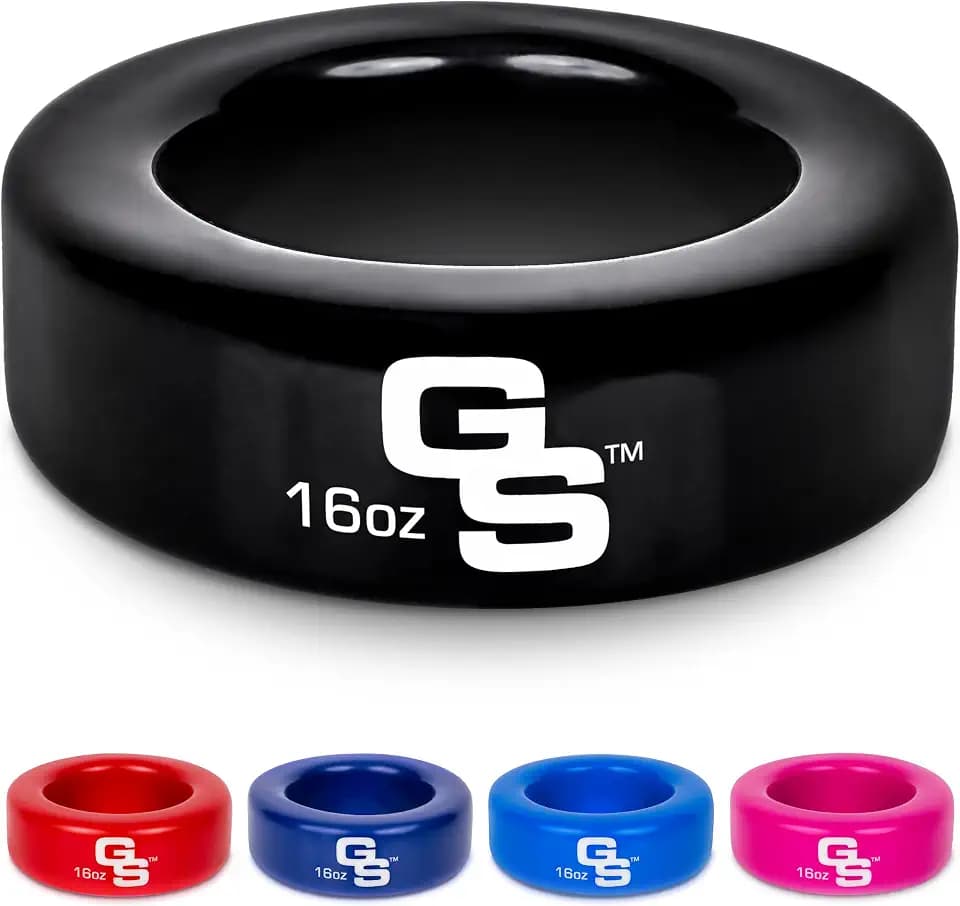 GoSports Baseball and Softball Bat Weight – 16 oz Bat Donut for Youth and Adult, Baseball & Softball Bat Accessories