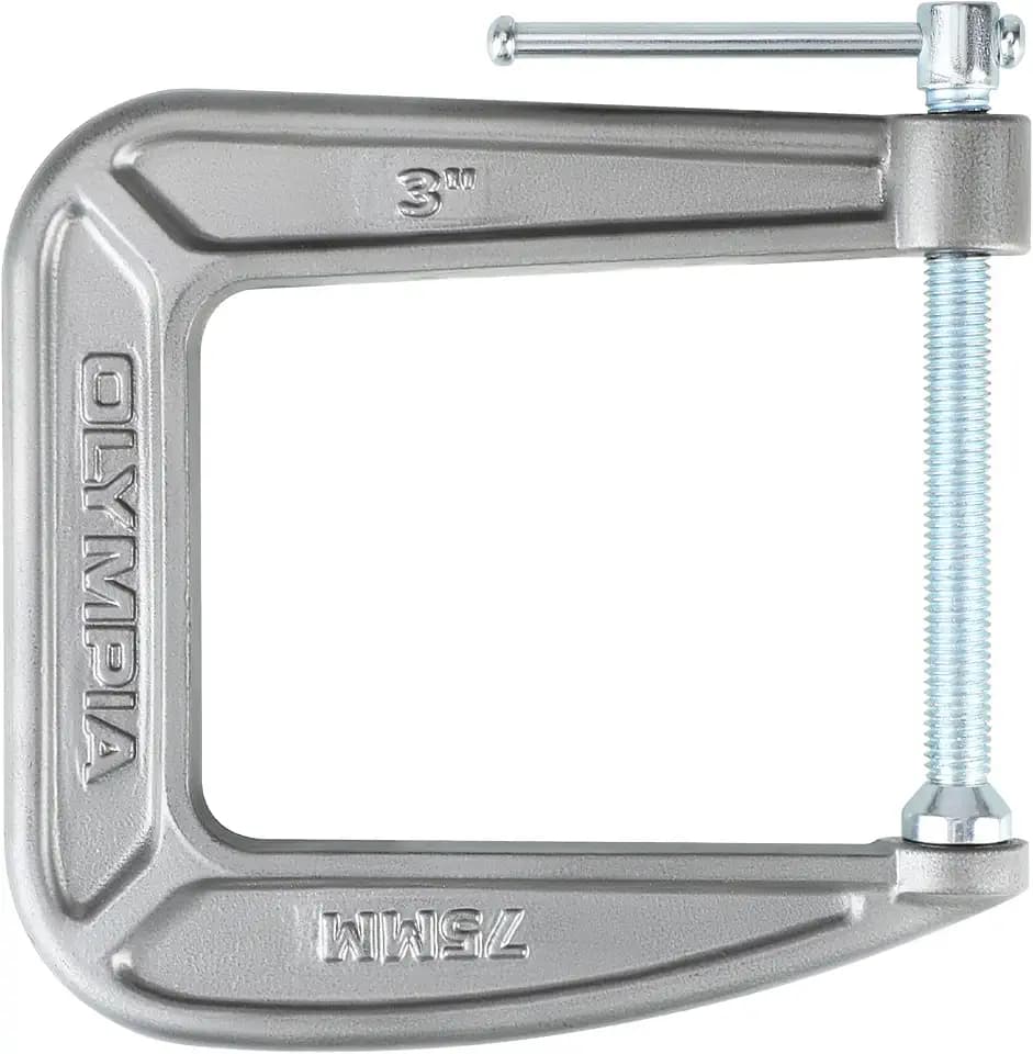 Olympia Tools C-Clamp, 38-134, (3" X 4.5")